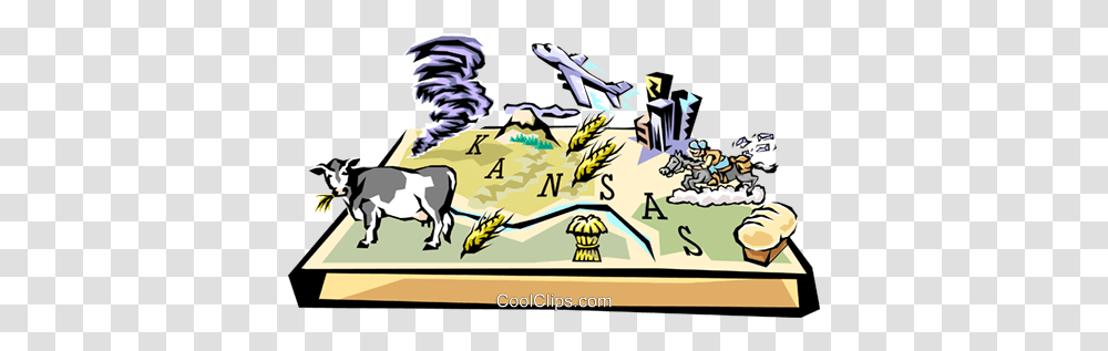 Kansas Vignette Map Royalty Free Vector Clip Art Illustration, Outdoors, Nature, Animal, Drawing Transparent Png