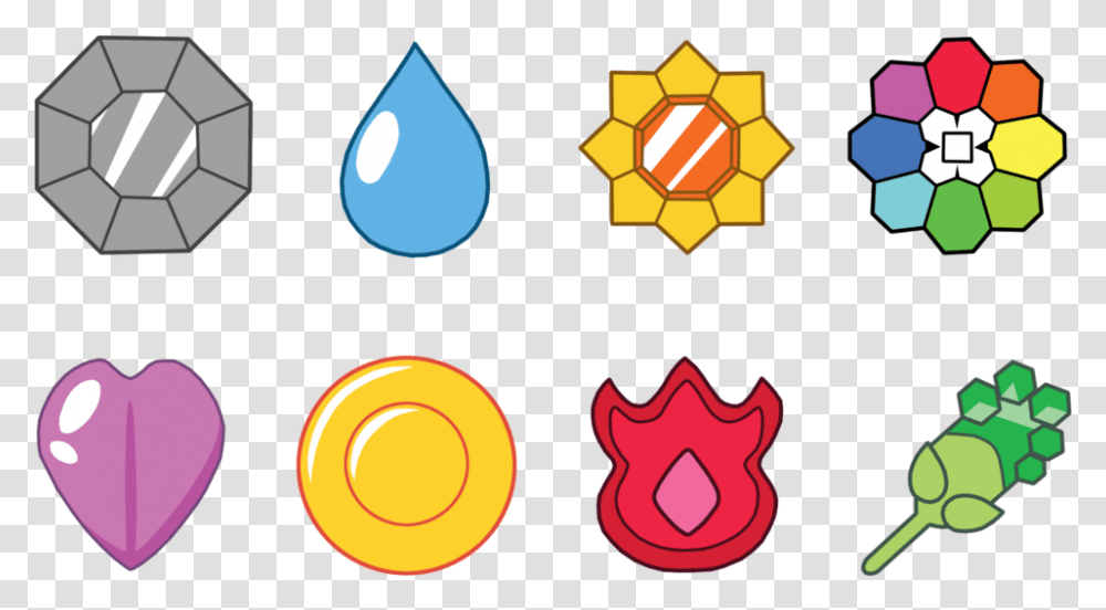 Kanto Badges Pokemon Gym Badges, Soccer Ball, Football, Team Sport Transparent Png