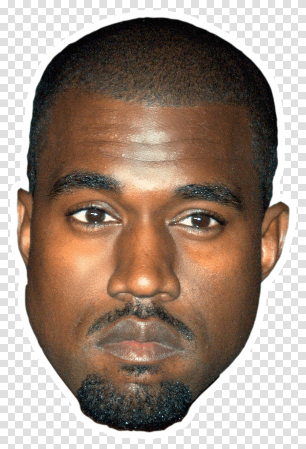 Kanye Head Kanye West Head, Face, Person, Human, Skin Transparent Png