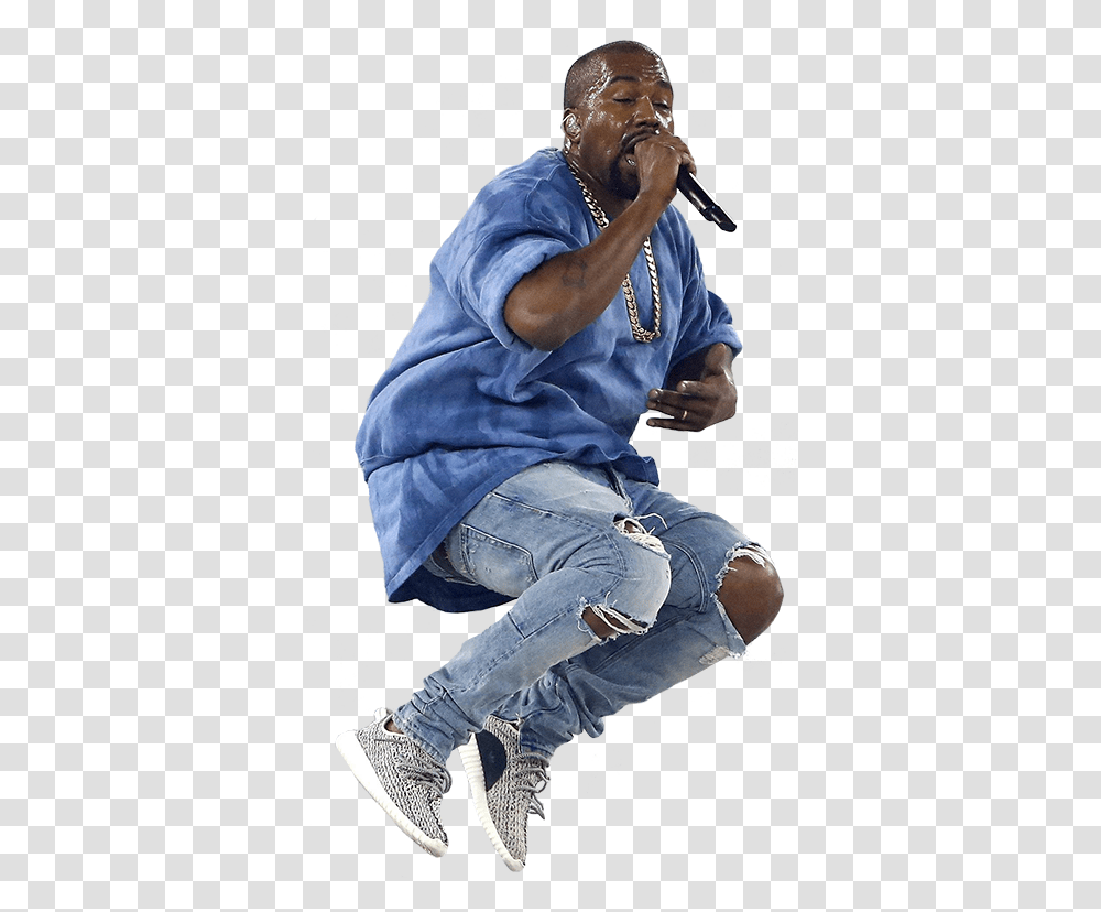 Kanye Sitting, Person, Microphone, Outdoors Transparent Png