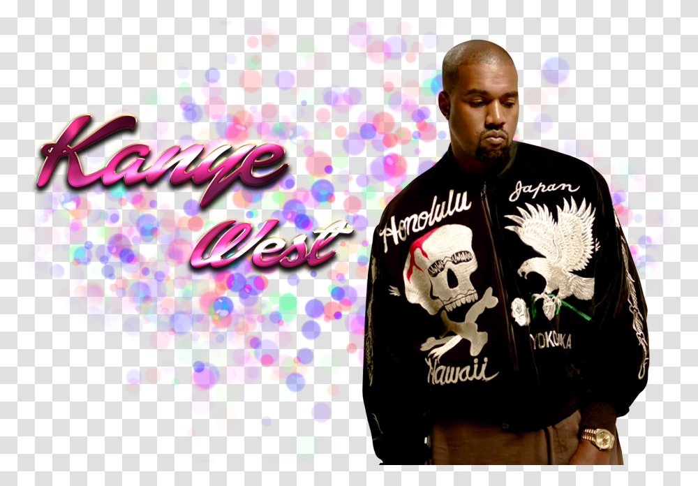 Kanye West Background, Person, Human, Paper, Poster Transparent Png