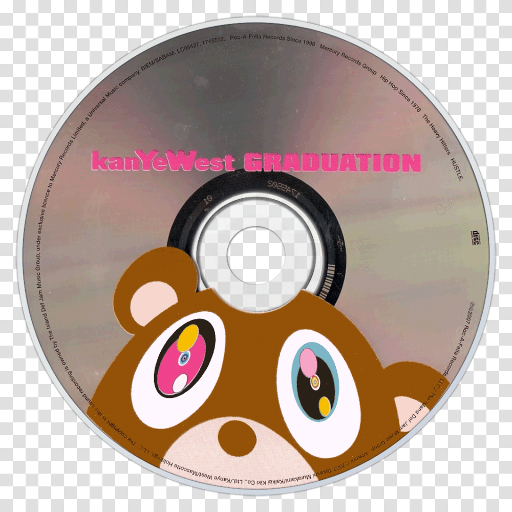 Kanye West Cd, Disk, Dvd Transparent Png