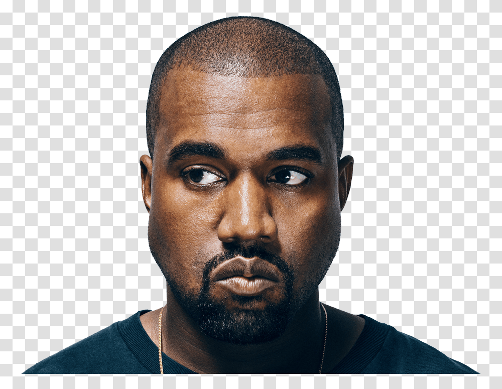 Kanye West, Face, Person, Human, Head Transparent Png