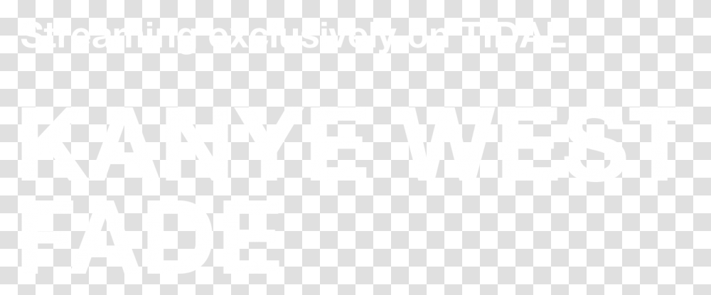 Kanye West Fade Font, White, Texture, White Board Transparent Png