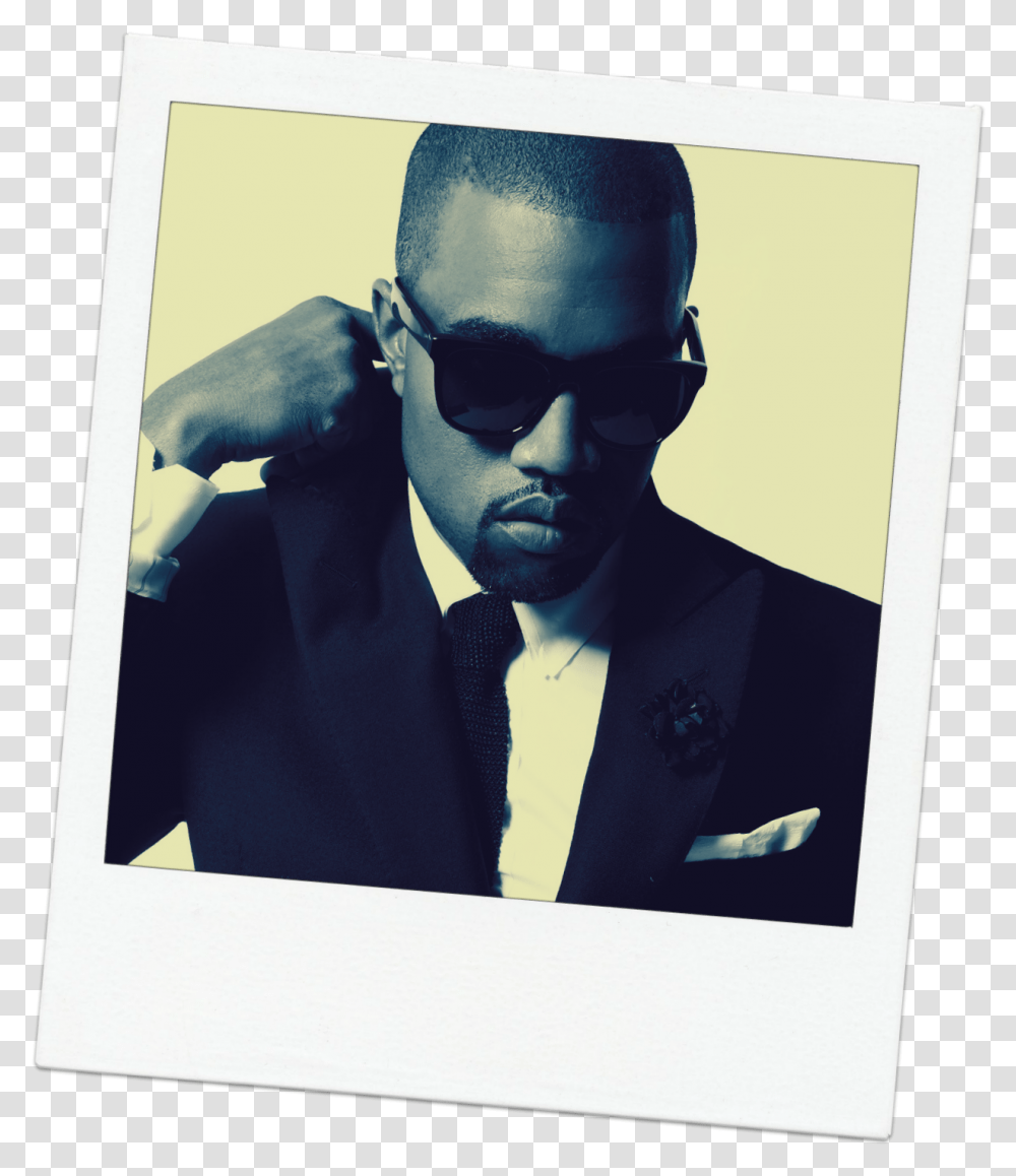 Kanye West Has 4 Songs Remaining, Sunglasses, Accessories, Person, Poster Transparent Png