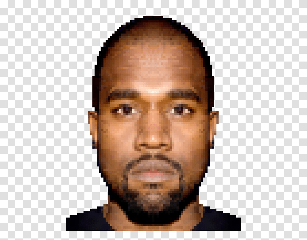 Kanye West, Head, Face, Beard, Portrait Transparent Png
