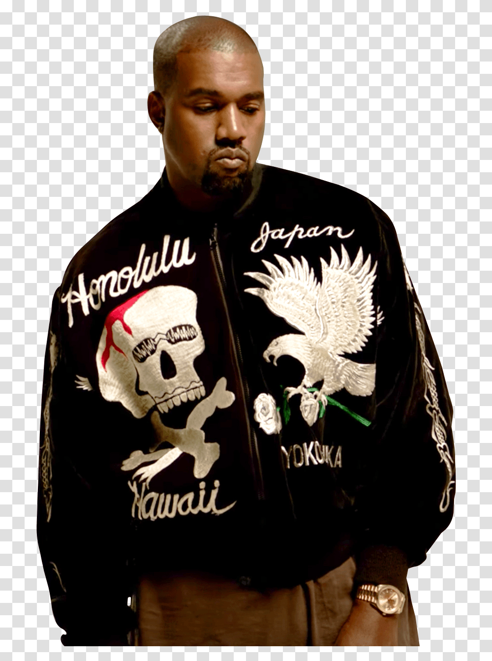 Kanye West Image Kayne West Ft Lil Pump I Love, Clothing, Apparel, Skin, Sleeve Transparent Png