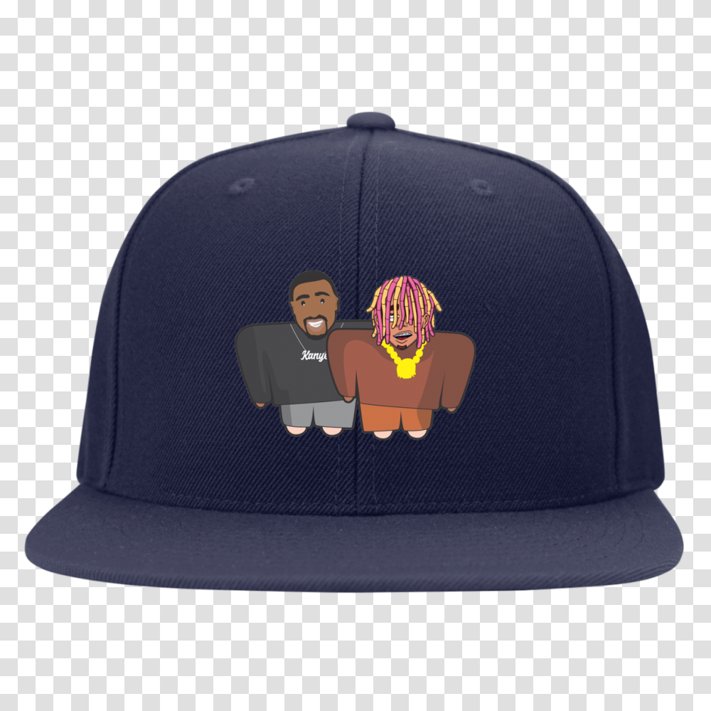 Kanye West Lil Pump Snapback Cap, Apparel, Baseball Cap, Hat Transparent Png