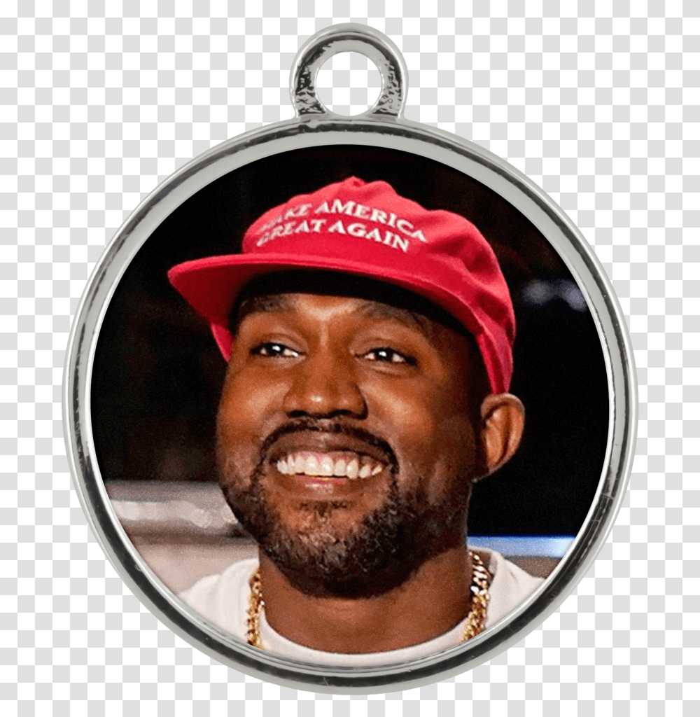 Kanye West Maga Hat, Person, Head, Face Transparent Png