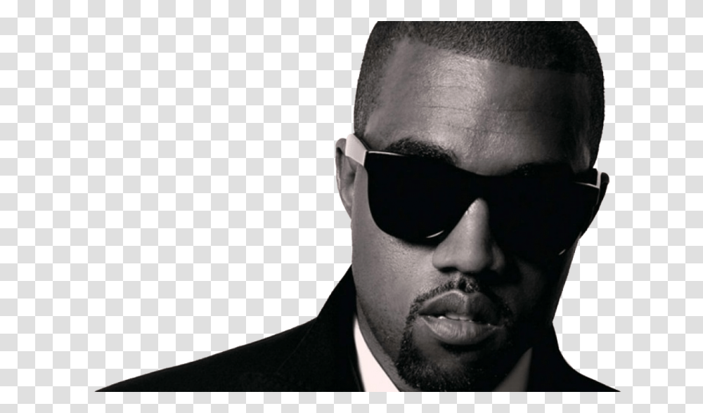 Kanye West Photos Only, Face, Person, Sunglasses, Accessories Transparent Png