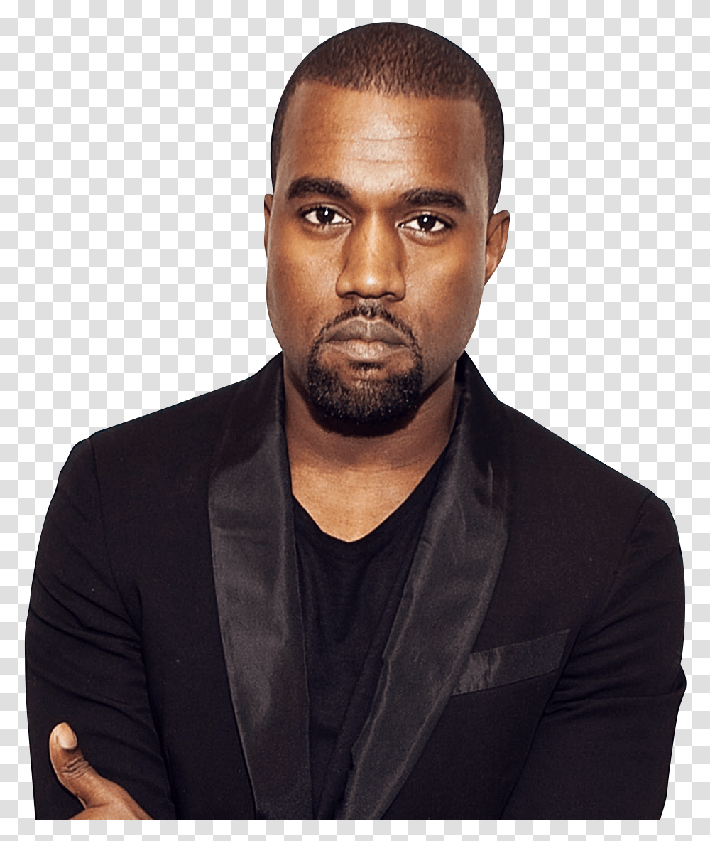 Kanye West Suit Image Kanye West, Person, Human, Face, Performer Transparent Png