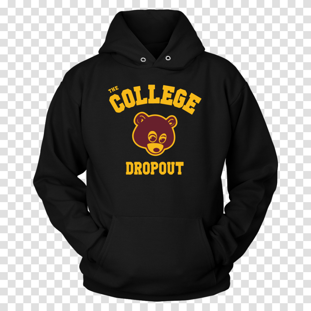 Kanye West The College Dropout Hoodie In Color Apparel, Sweatshirt, Sweater, Person Transparent Png