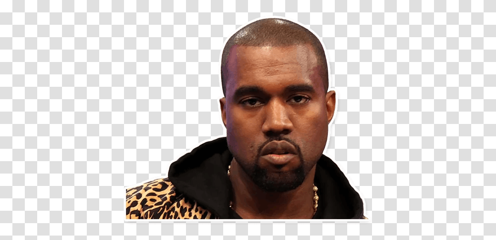 Kanye West Yeezus Celebrity Musician Kanye West Angry Face, Person, Human, Head, Portrait Transparent Png
