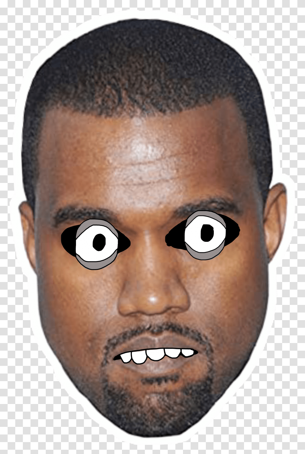 Kanyewest Kanye Kanye West Head Transparent Png