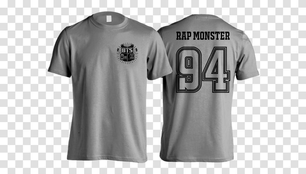 Kaos Rap Monster Baju Bts Shirt Bangtan Boys Army Active Shirt, Apparel, Sleeve, T-Shirt Transparent Png