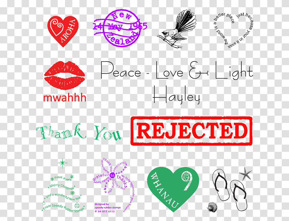 Kapa Haka Tattoo Stamps Rubber Dies For Cake Decorating Bisou, Heart, Flyer, Poster Transparent Png