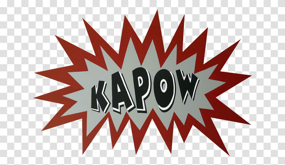 Kapow Cartoon Popart Painting Space Colony Ark, Text, Alphabet, Advertisement, Label Transparent Png