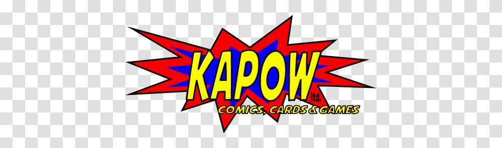 Kapow Ltd Comics Cards And Games, Logo, Bazaar Transparent Png