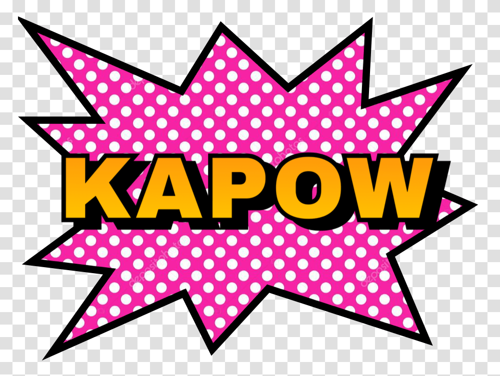 Kapow Popart Freetoedit, Texture, Polka Dot, Leisure Activities, Poster Transparent Png