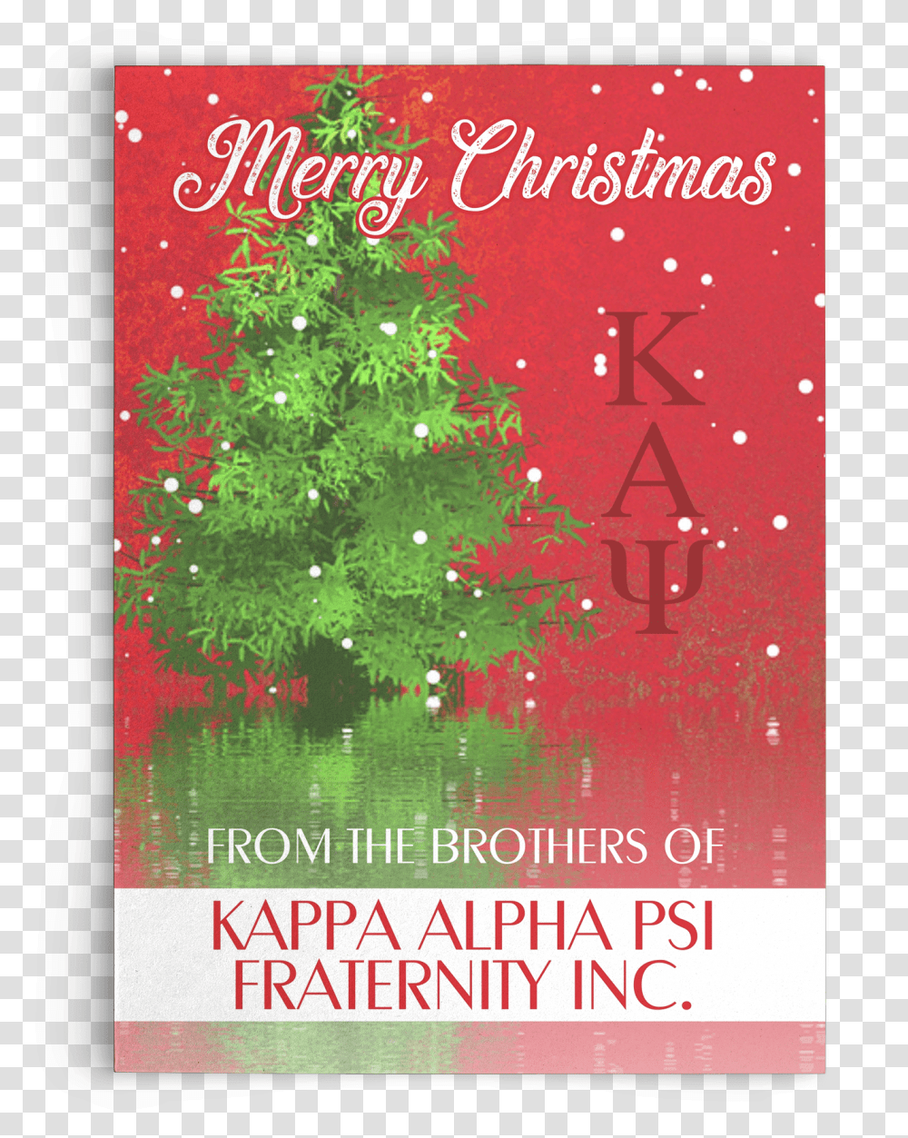 Kappa Alpha Psi Christmas Card Merry Christmas From Kappa Alpha Psi, Advertisement, Poster, Tree, Plant Transparent Png