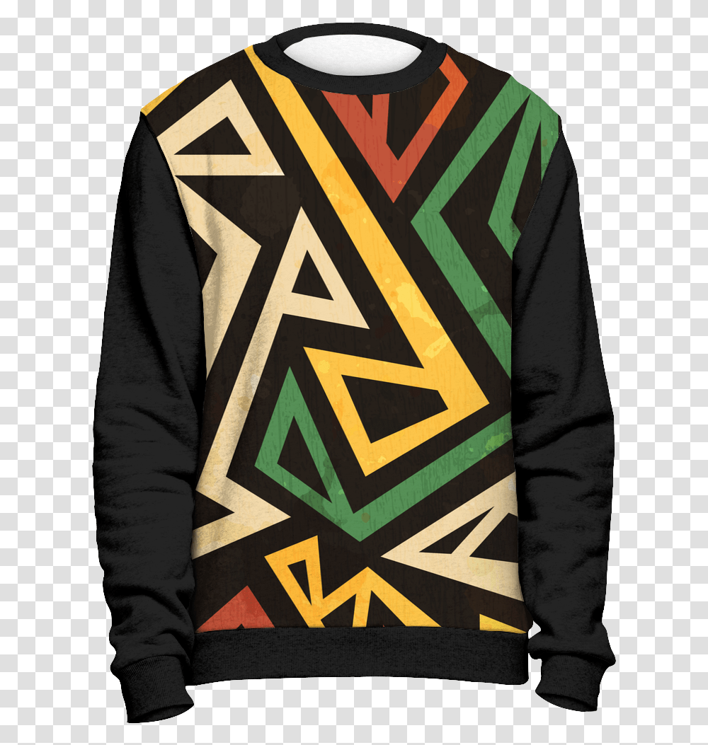 Kappa Alpha Psi Ugly Christmas Sweater Download African Print Art, Sleeve, Apparel, Long Sleeve Transparent Png