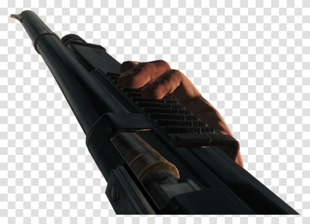 Kar98k Black Ops Ks, Gun, Weapon, Weaponry, Person Transparent Png