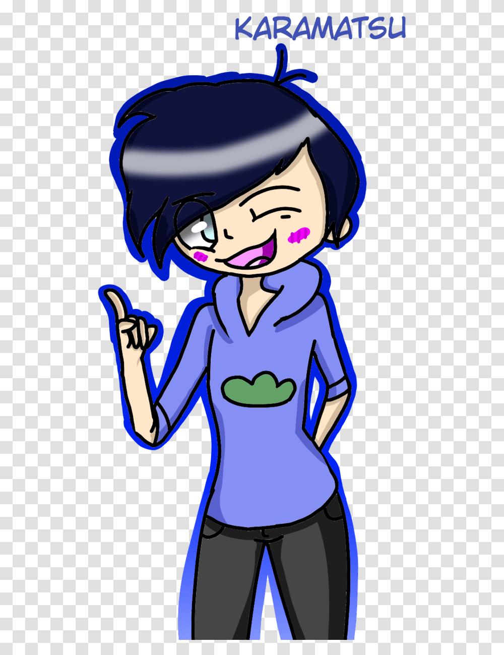 Karamatsu Cartoon, Person, Female Transparent Png