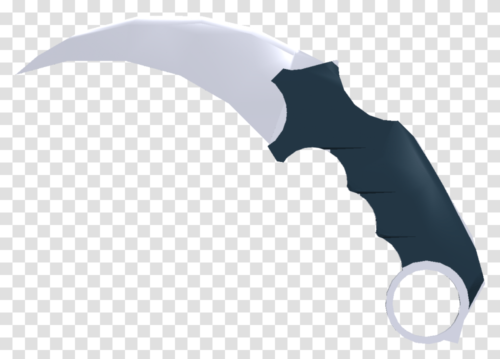 Karambit Roblox Phantom Forces Knife, Mammal, Animal, Wildlife, Leisure Activities Transparent Png