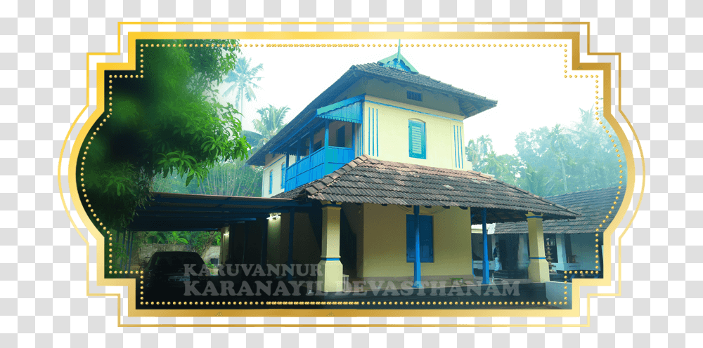 Karanayildevasthanam House, Building, Hotel, Resort, Outdoors Transparent Png