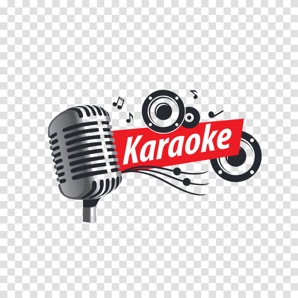 Karaok 2 Image Microphone Music Logo, Electrical Device, Blow Dryer, Appliance, Hair Drier Transparent Png