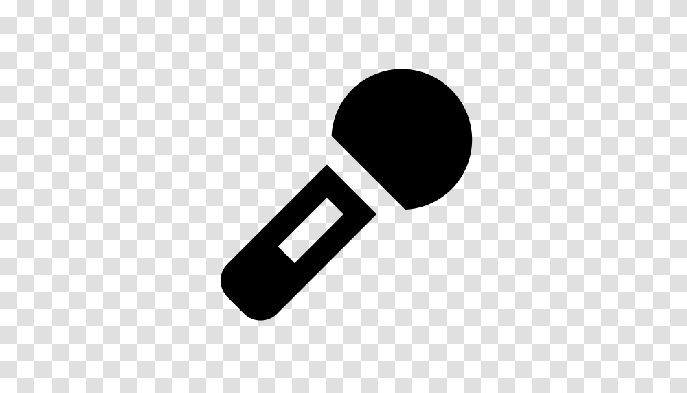 Karaoke Karaoke Microphone Icon With And Vector Format, Gray, World Of Warcraft Transparent Png