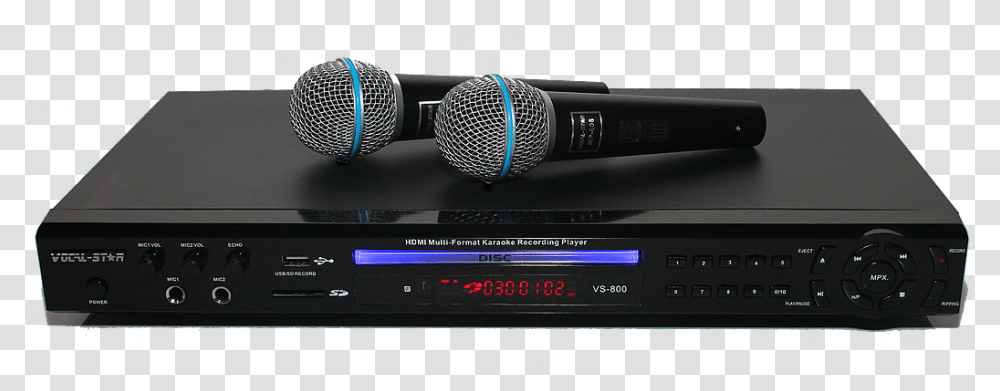 Karaoke Set Hdmi, Electrical Device, Microphone Transparent Png