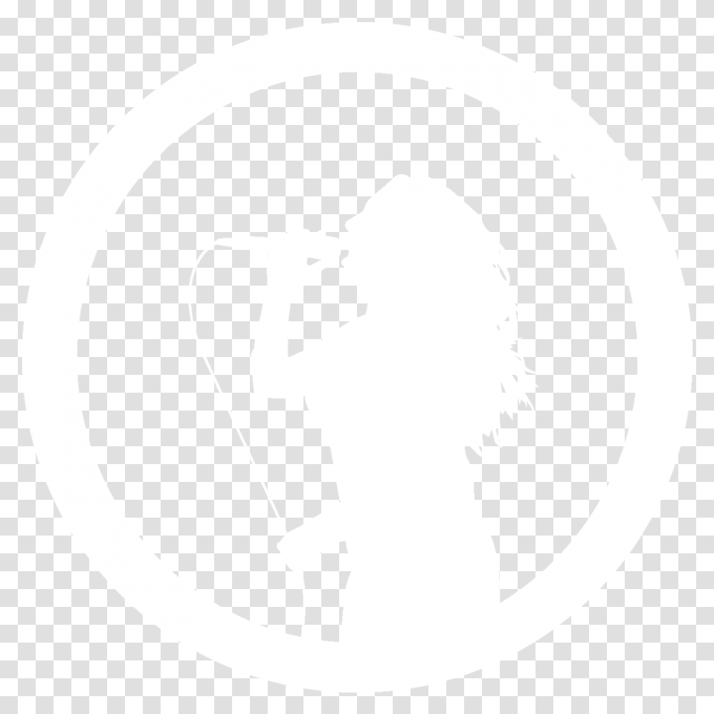 Karaoke - Up And Under Pub Johns Hopkins Logo White, Stencil, Symbol, Trademark Transparent Png