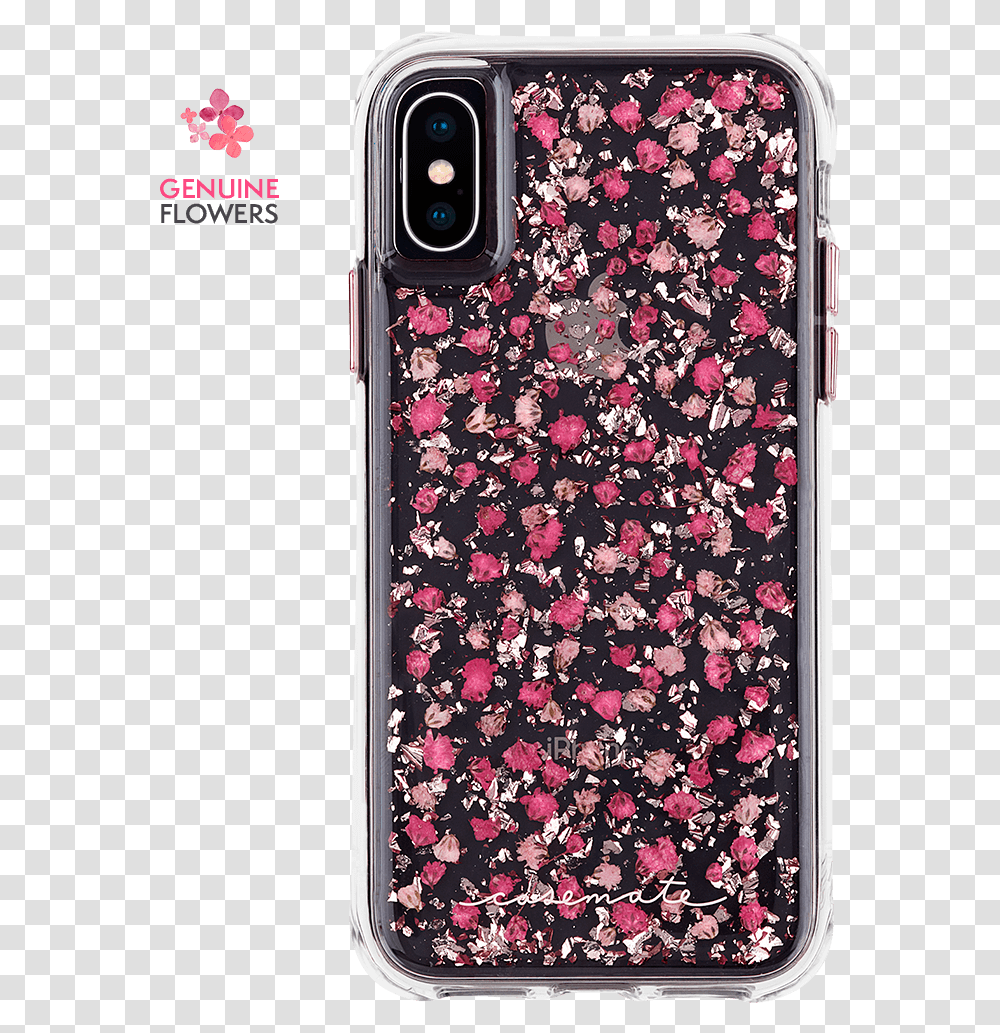 Karat Petals Disty Flowers Pink Iphone Xs X Case Mate, Rug, Electronics, Mobile Phone, Cell Phone Transparent Png