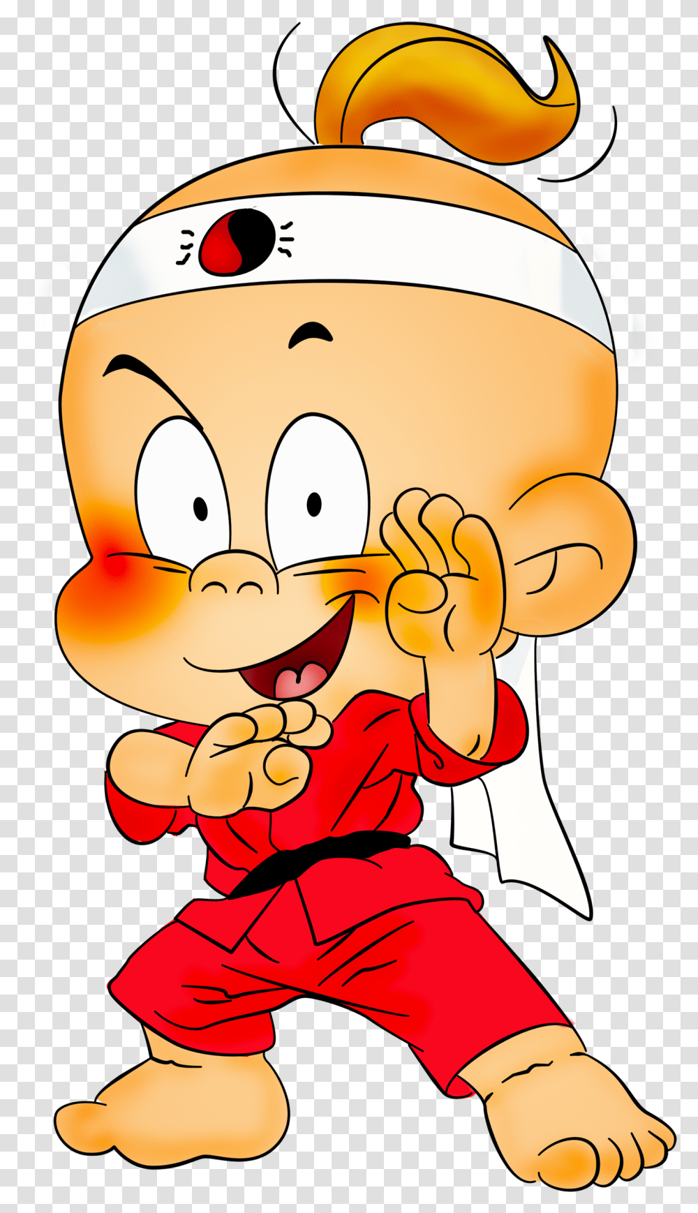 Karate Baby Cartoon, Person, Human, Helmet Transparent Png