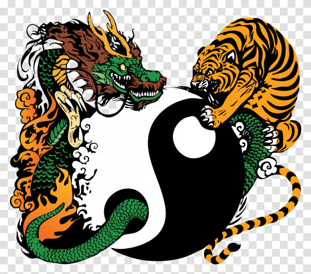 Karate Belt, Dragon, Tiger, Wildlife, Mammal Transparent Png