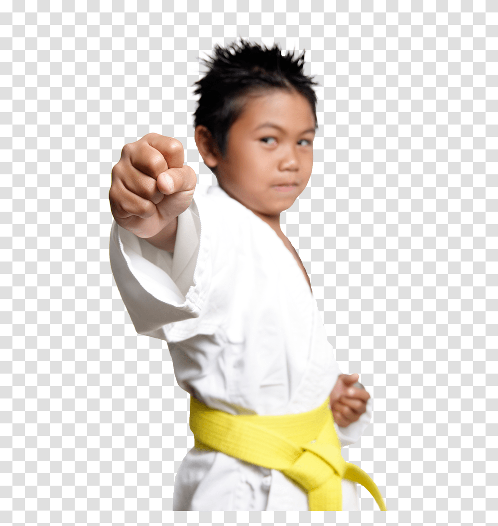 Karate Boy Download Karate Boy, Person, Human, Hand, Finger Transparent Png