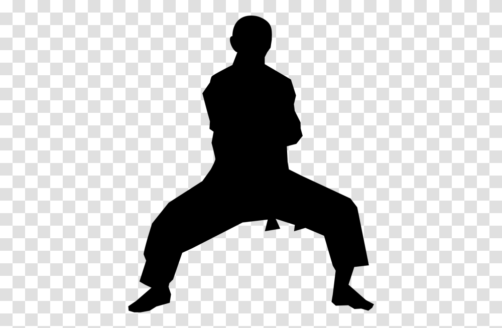 Karate Clip Art Martial Arts Vector Graphics Silhouette Silhouette Martial Art, Gray, World Of Warcraft Transparent Png