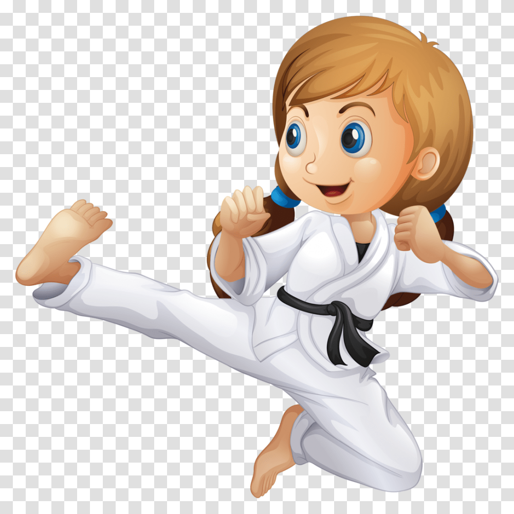 Karate, Sport, Person, Human, Kicking Transparent Png