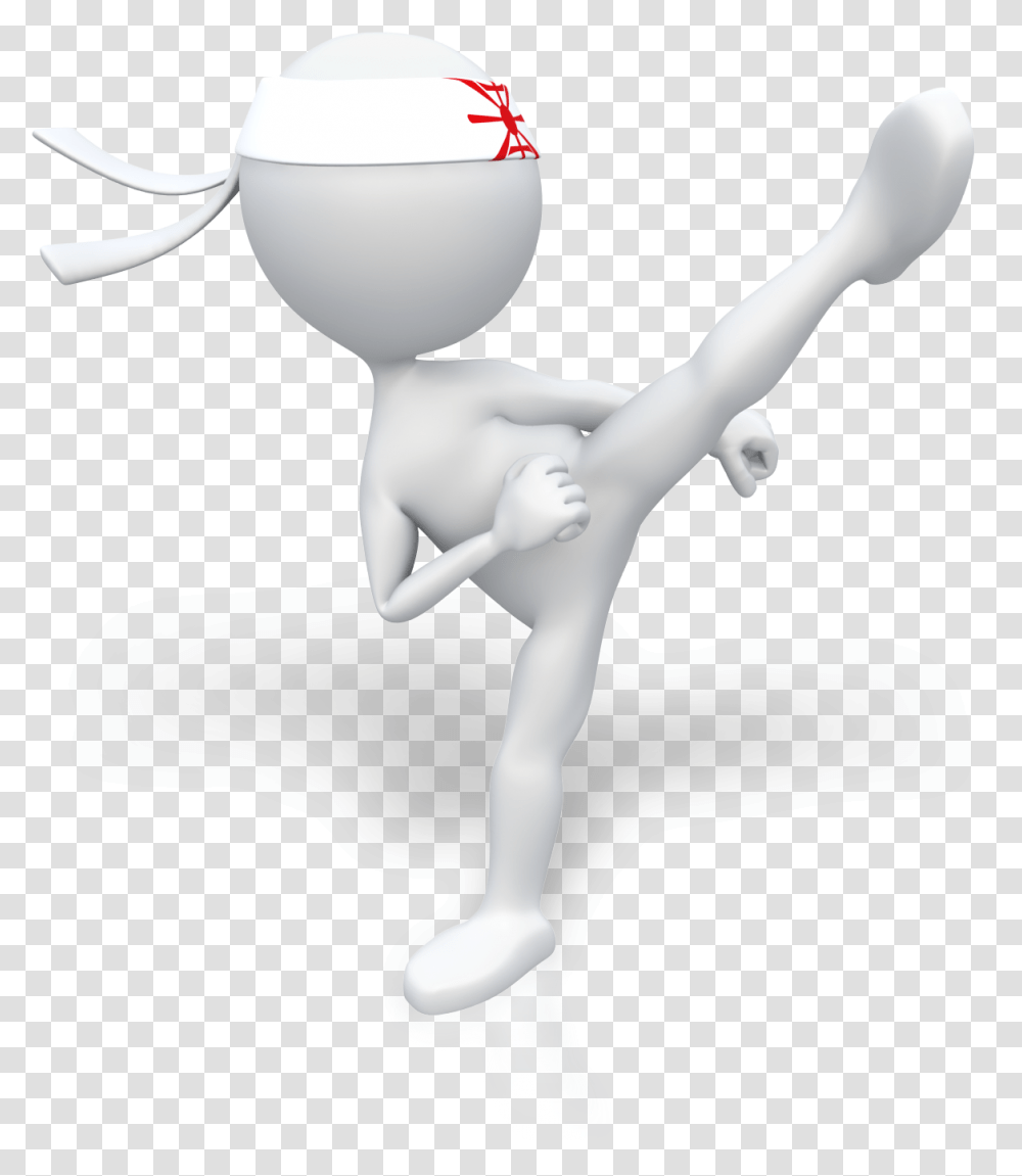 Karate Stick Figure Stick Figure Kicking, Person, Human, Leisure Activities, Alien Transparent Png