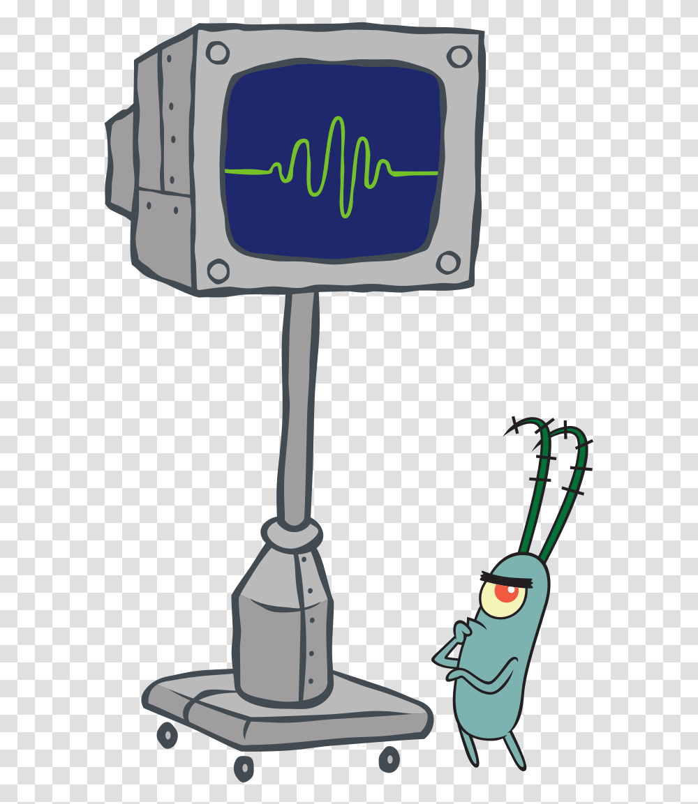Karen Plankton, Sign, Gas Pump, Machine Transparent Png