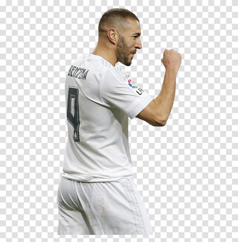 Karim Benzemarender Real Madrid Players, Person, Hand, Arm Transparent Png