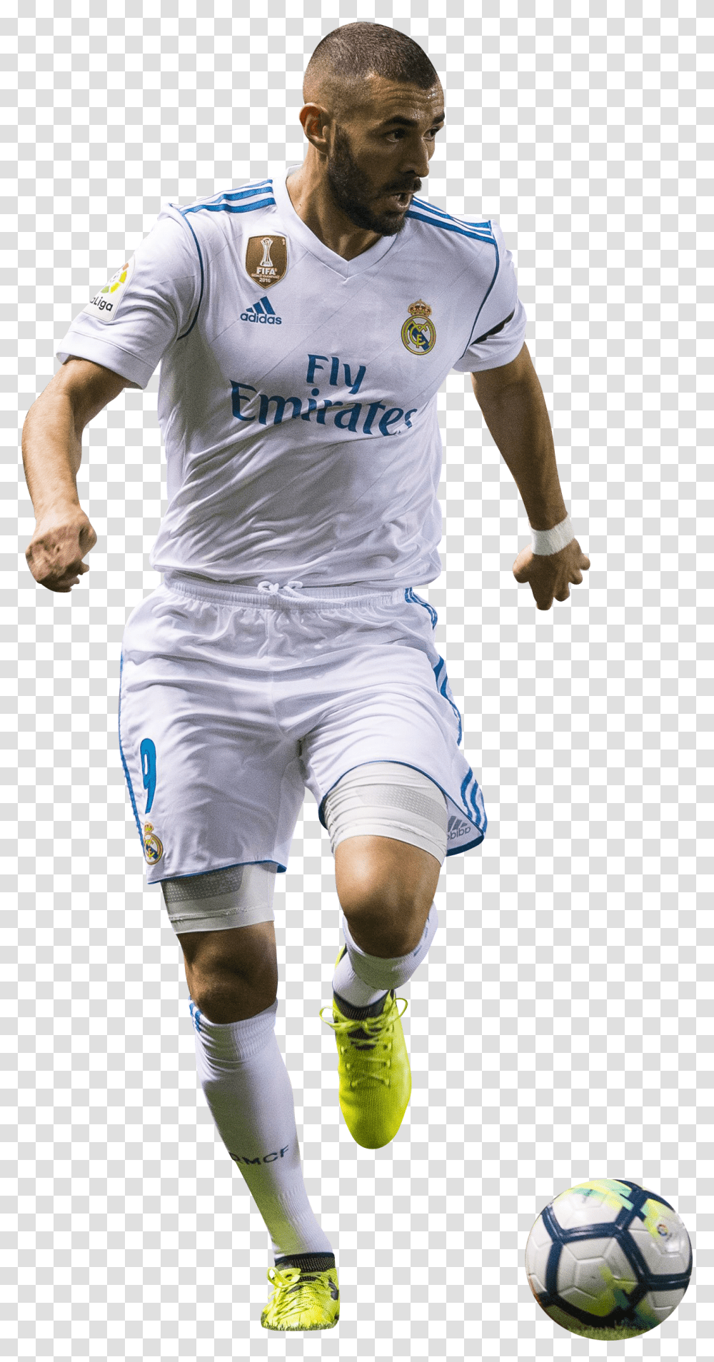 Karim Benzemarender Render Karim Benzema 2017 2018, Soccer Ball, Football, Team Sport Transparent Png