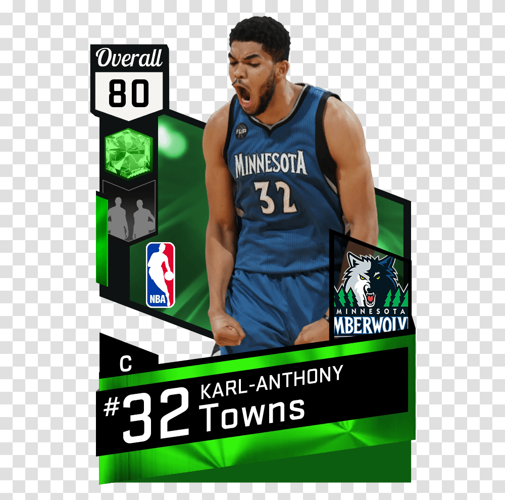 Karl Anthony Towns Nba 2k17 Chris Paul Nba, Person, Human, People, Poster Transparent Png