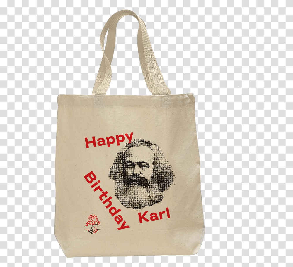 Karl Marx 200th Birthday Tote Bag Tb61366 Blank Canvas Tote Bags, Person, Human, Shopping Bag Transparent Png