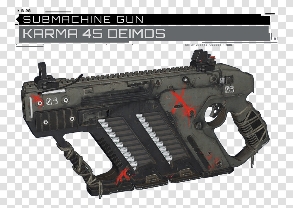 Karma 45 Infinite Warfare, Gun, Weapon, Weaponry, Handgun Transparent Png