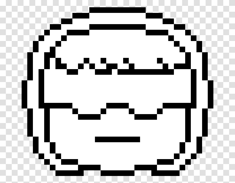 Karma Easy Pixel Art Minecraft, Stencil, Face, First Aid Transparent Png