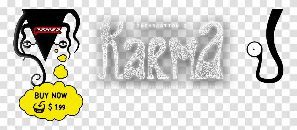 Karma Illustration, Text, Alphabet, Handwriting, Calligraphy Transparent Png