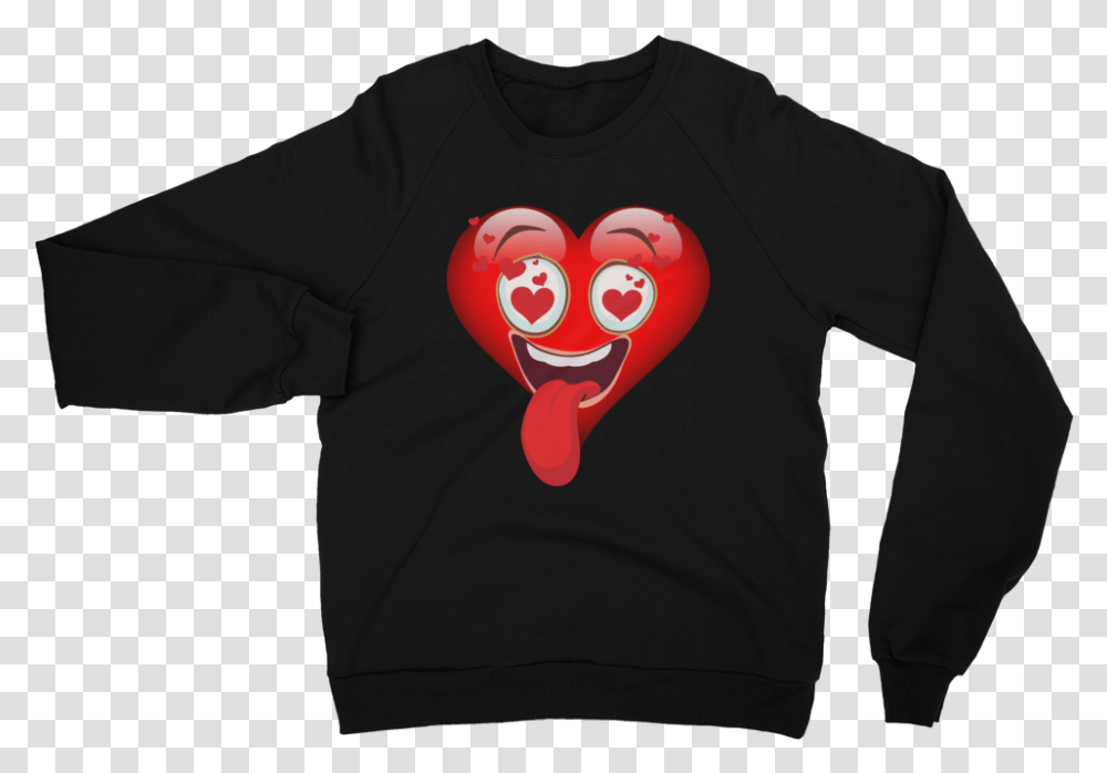 Karma Inc Apparel Quotheart In Love Emoji Love, Sleeve, T-Shirt, Sweatshirt Transparent Png