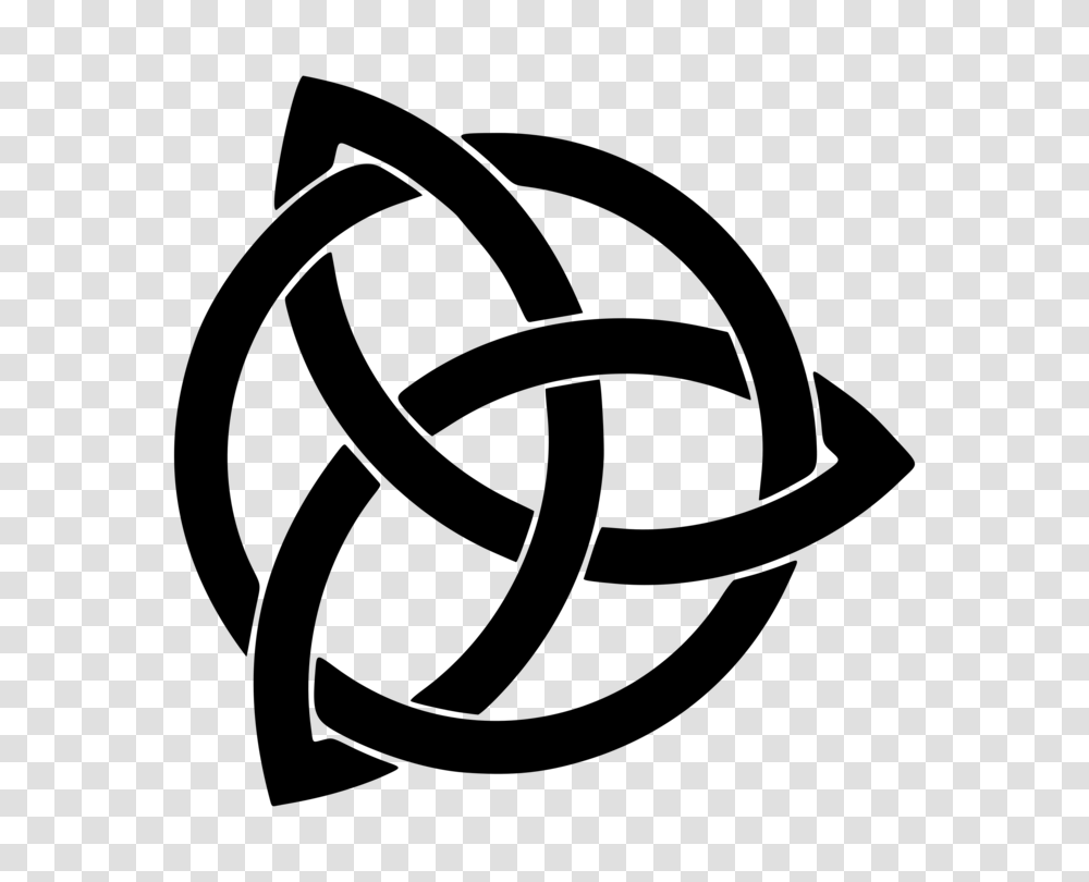 Karma Symbol Triquetra Celtic Knot Meaning, Gray, World Of Warcraft Transparent Png